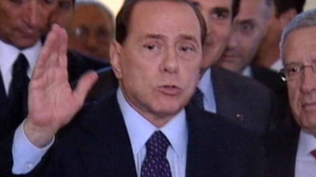 Italiaanse premier wil stoppen