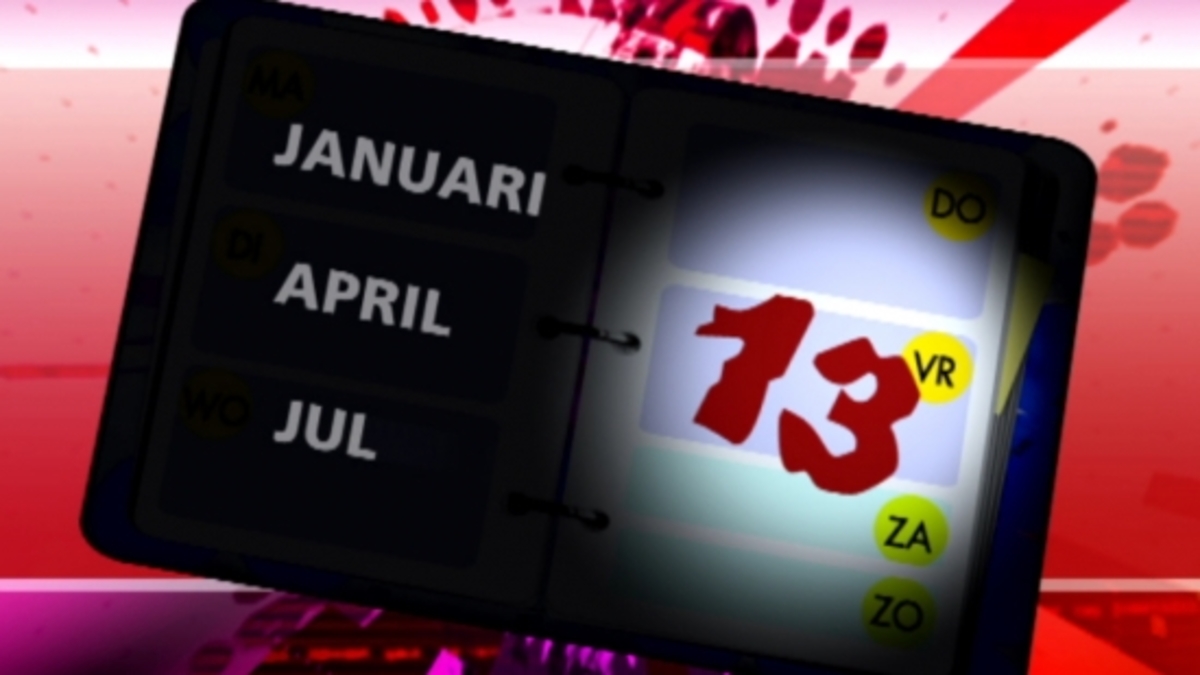 Pas op! Vandaag is het een ongeluksdag