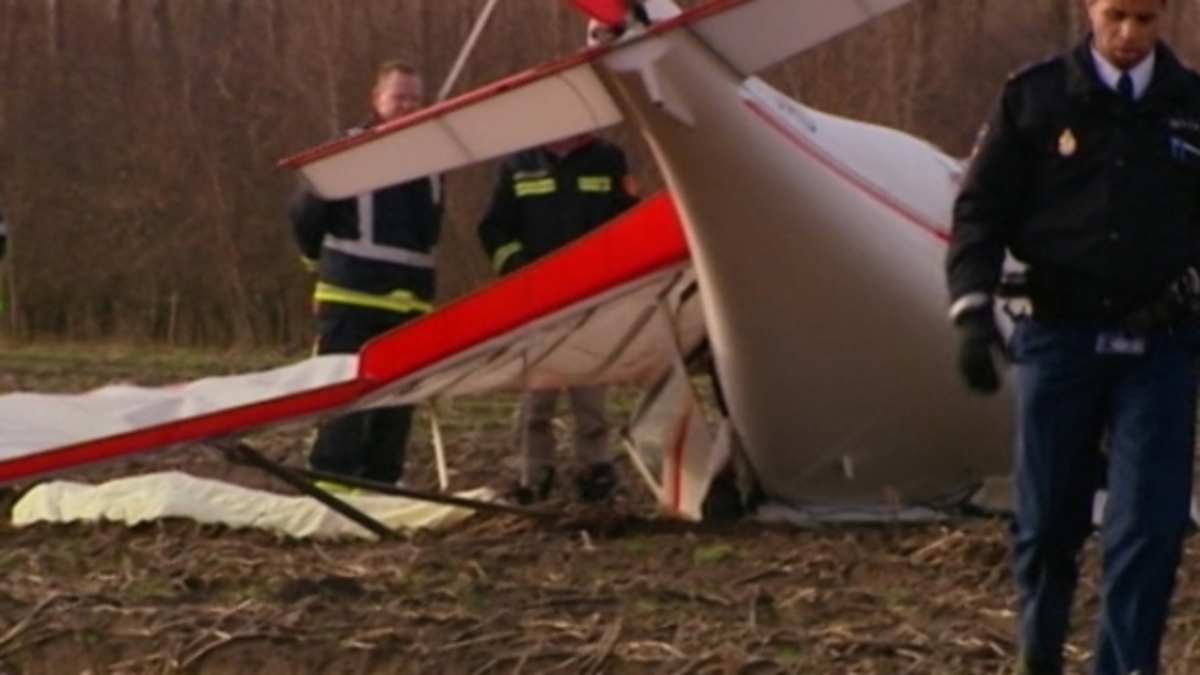 Piloot omgekomen bij crash ultralight-vliegtuig Mussel