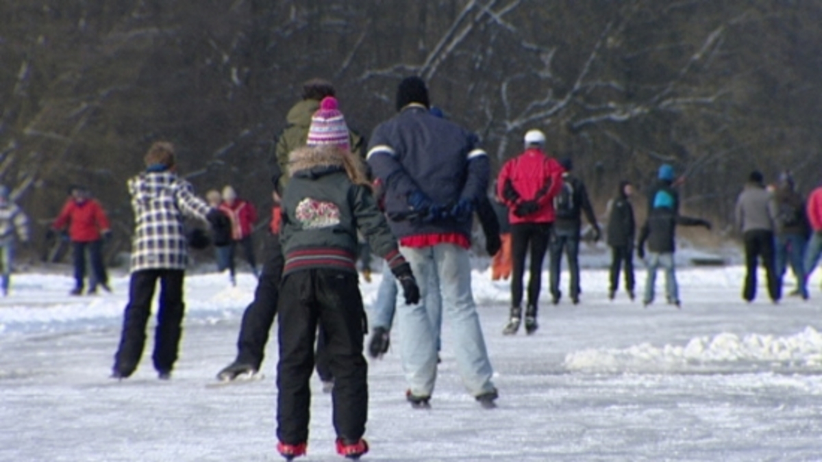 Schaatspret in Ankeveen