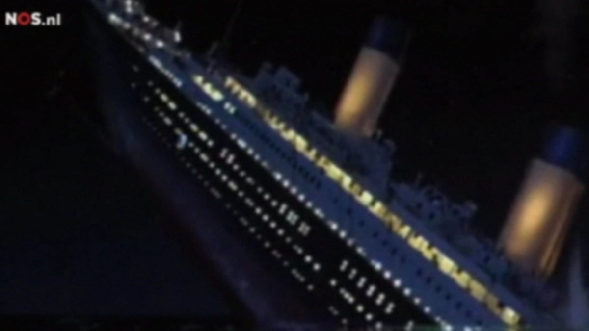 Titanic bijna 100 jaar op bodem