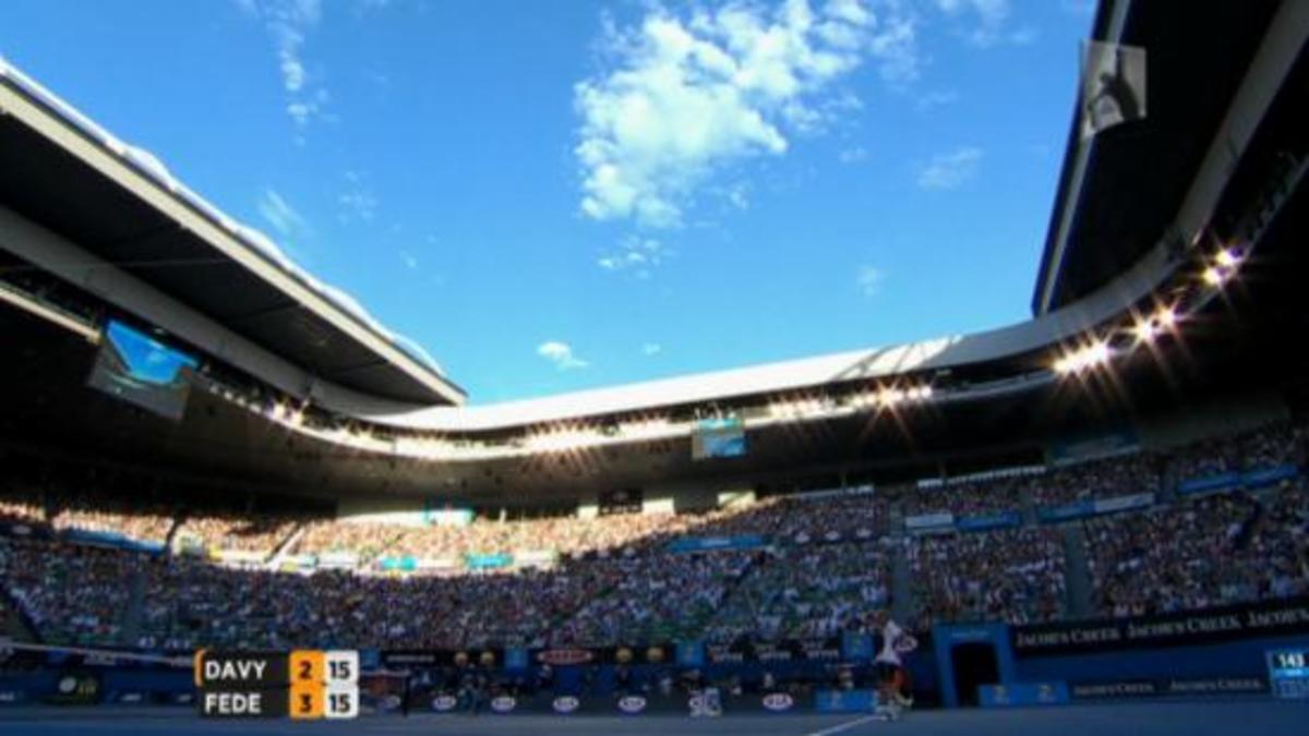 Australian Open 2013 FedererDavydenko
