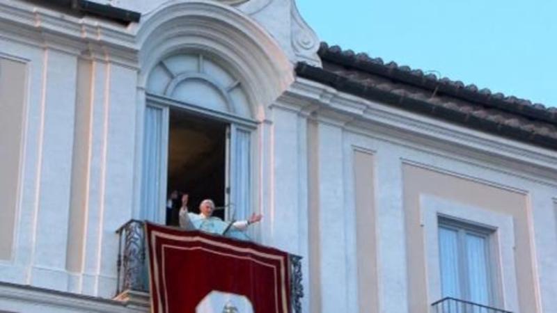 Afscheid van paus Benedictus