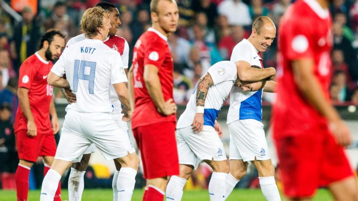 Oranje wint met 2-0 tegen Turkije