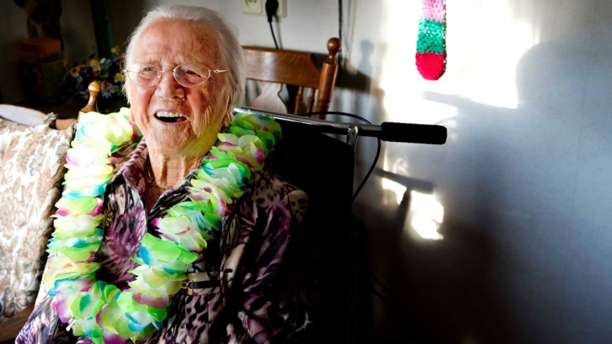 Oudste Nederlander is jarig