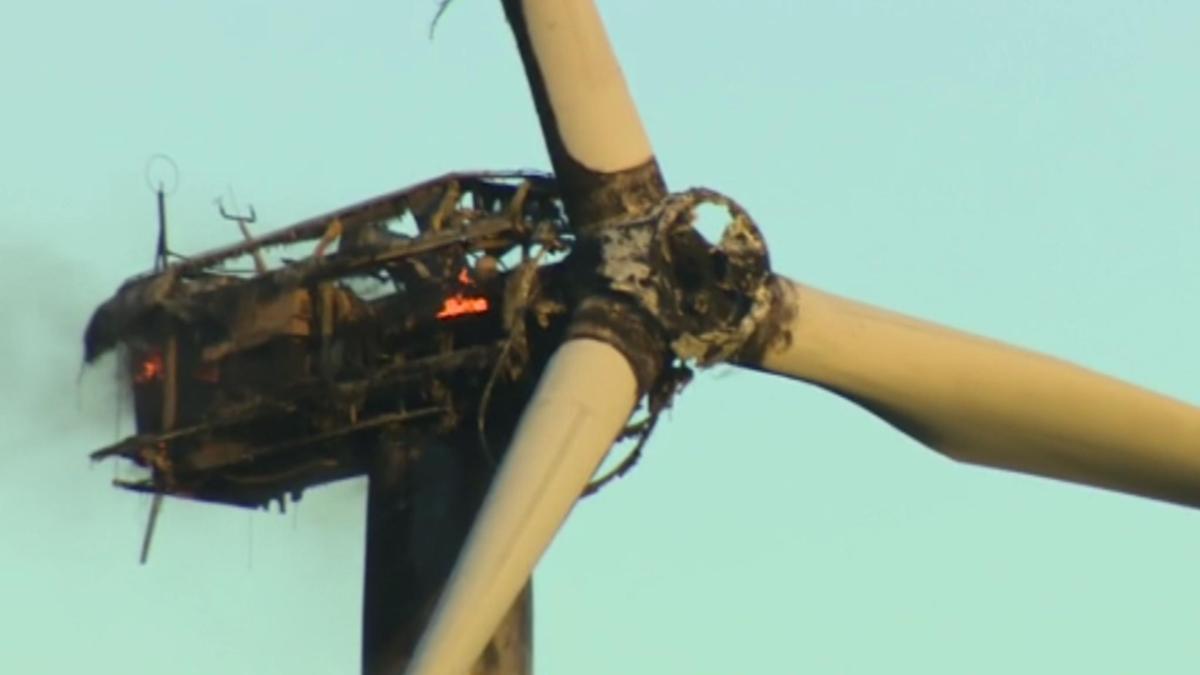 Dode bij brand windturbine Ooltgensplaat