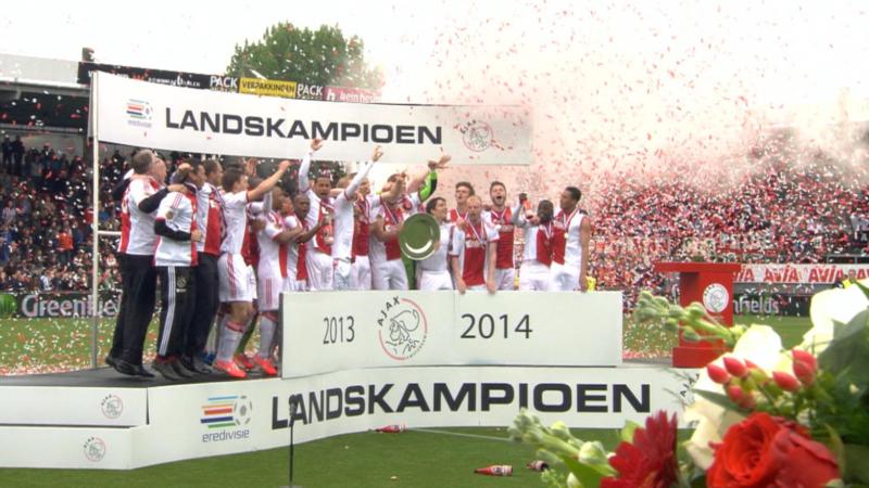 Ajax voor de 33ste keer kampioen
