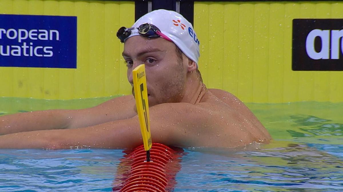 EK zwemmen: Brit pakt goud op 100 meter rug