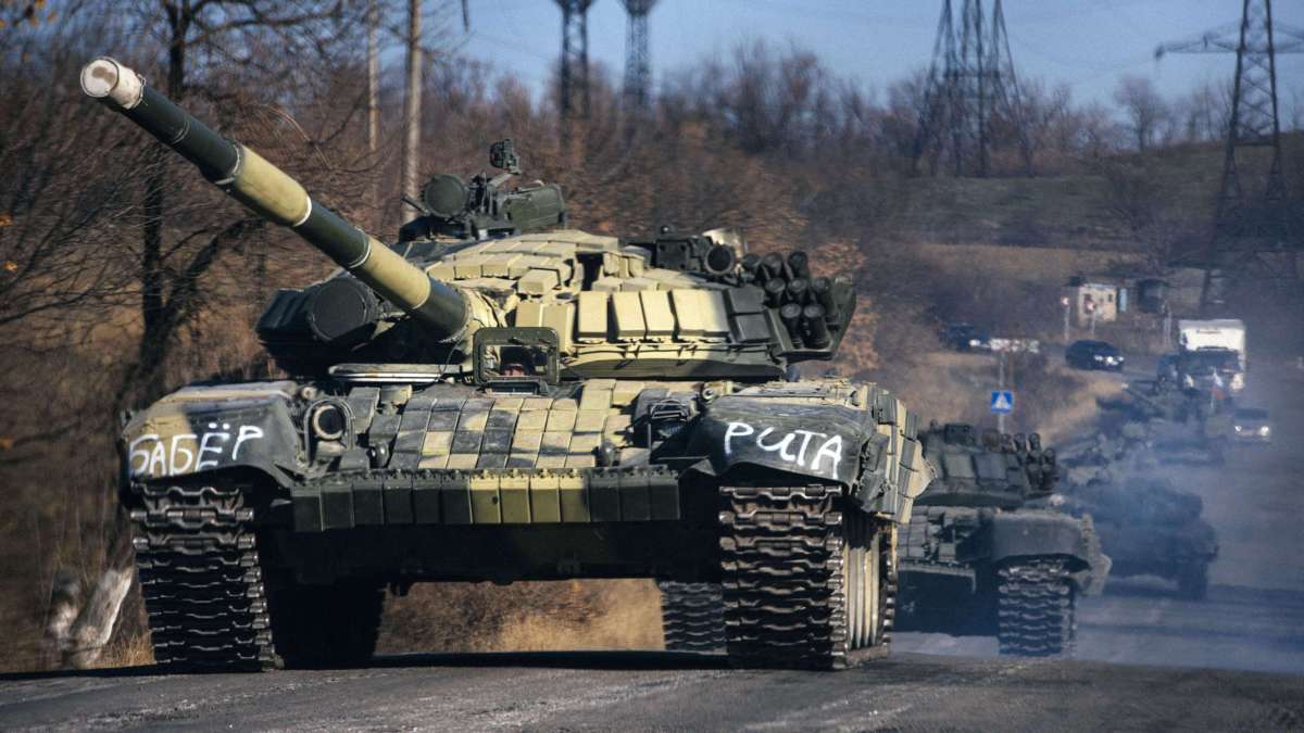 'Vijftig Russische tanks trekken OostOekraïne in'