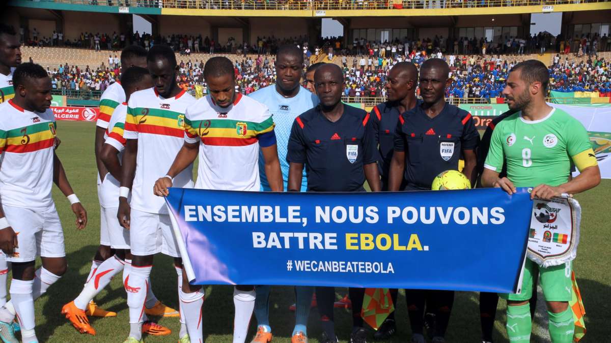 Spelers Afrika Cup getest op ebola Spelers Afrika Cup getest op ebola