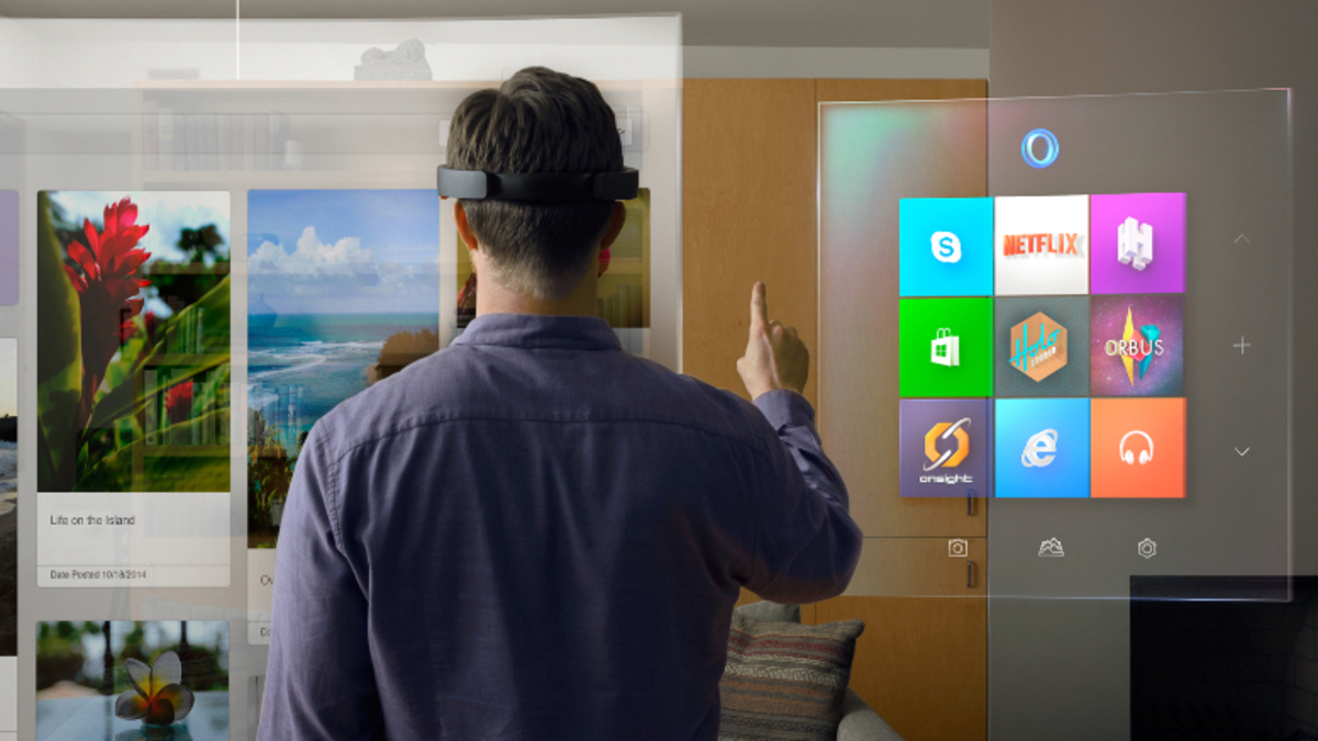 Microsoft verrast met nieuwe 'hologrambril'