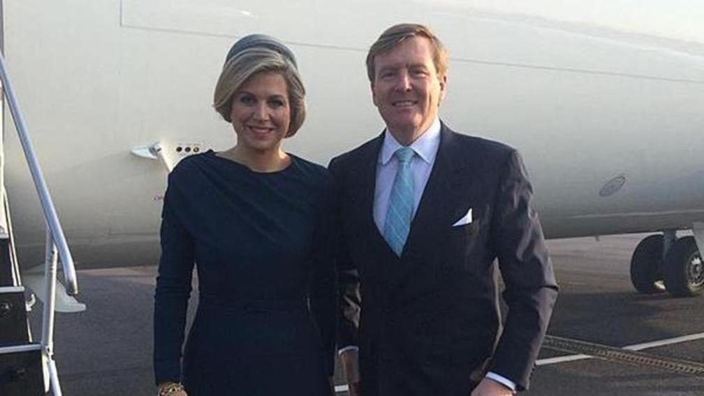 In beeld koning WillemAlexander in Denemarken NOS