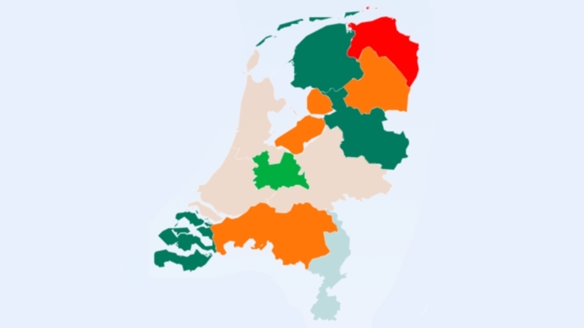 CDA grootste in vier provincies