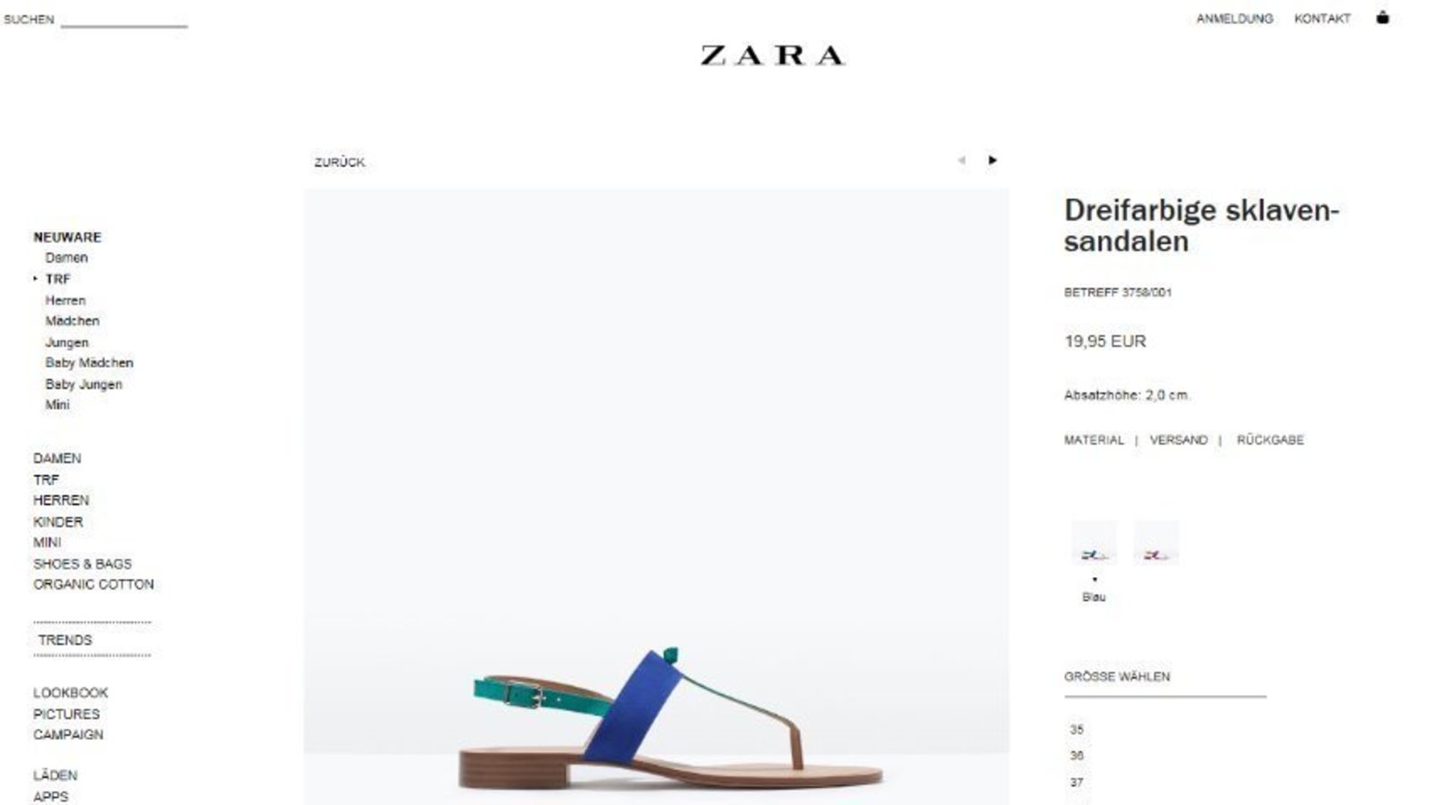 Zara zegt sorry voor 'slavensandalen'