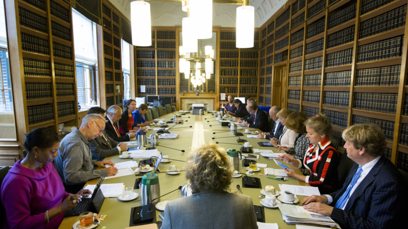 Eerste Kamer neemt afscheid van 35 leden