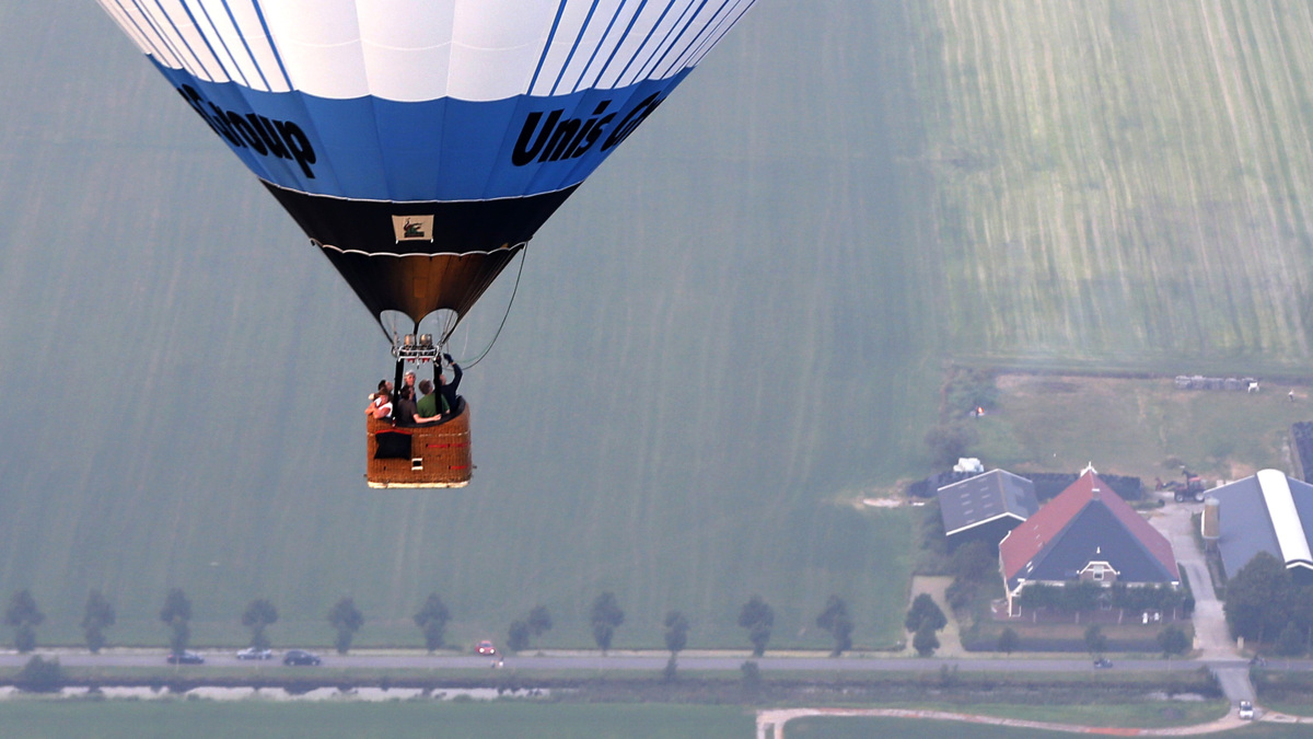 Dalende vraag naar ballonvaarten