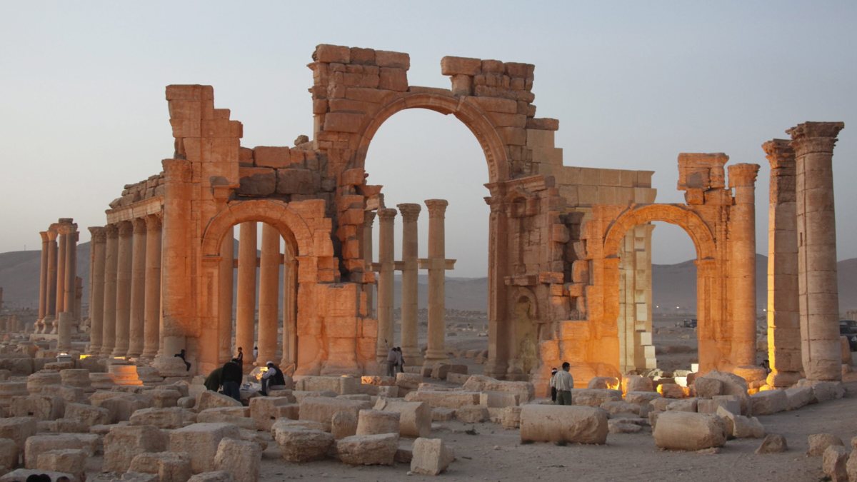 IS Blaast Tempel Palmyra Op