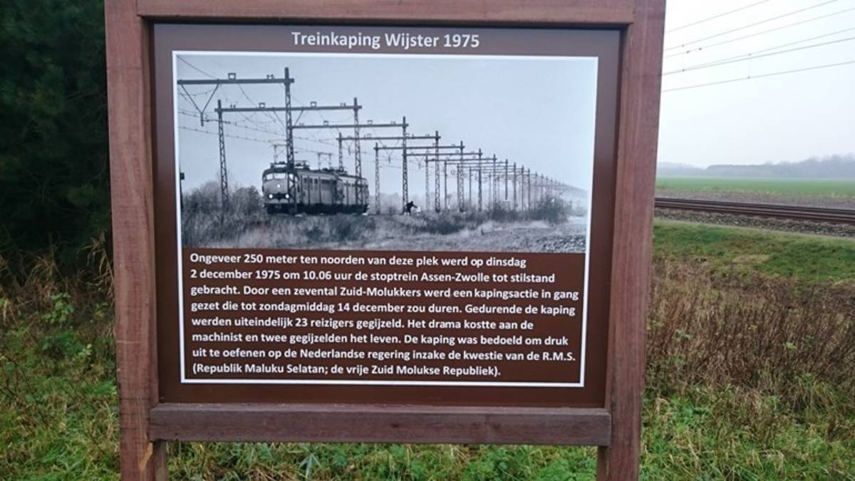 Beëindiging treinkaping Wijster precies veertig jaar geleden