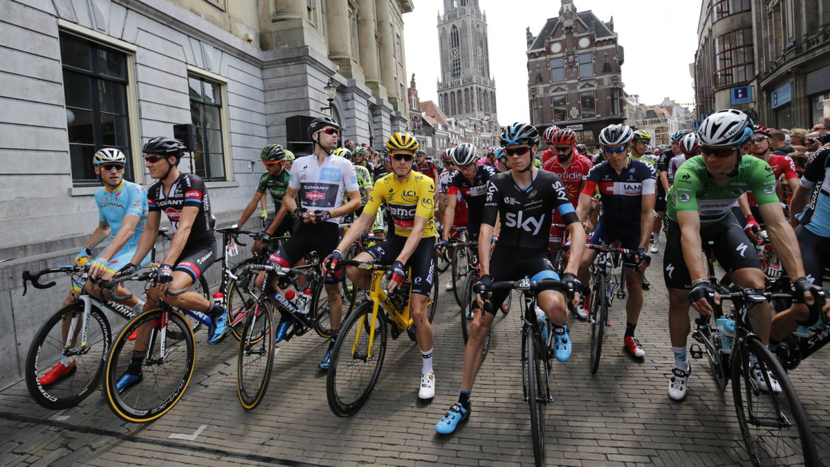 Eerste kilometers Tour de France in snikheet Utrecht