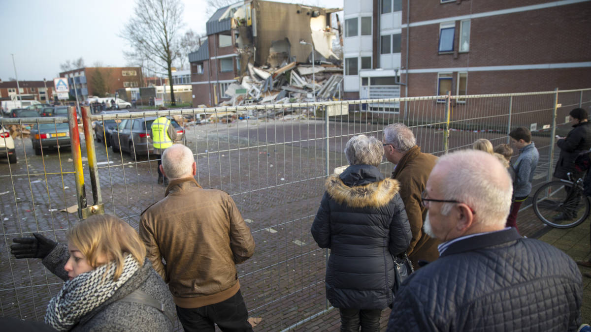 Bewoner opgepakt voor explosie flat Drachten