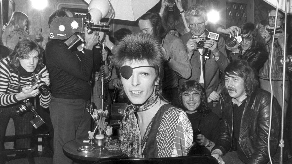 'David Bowie wilde ongestoord werken in Nederhorst den Berg'