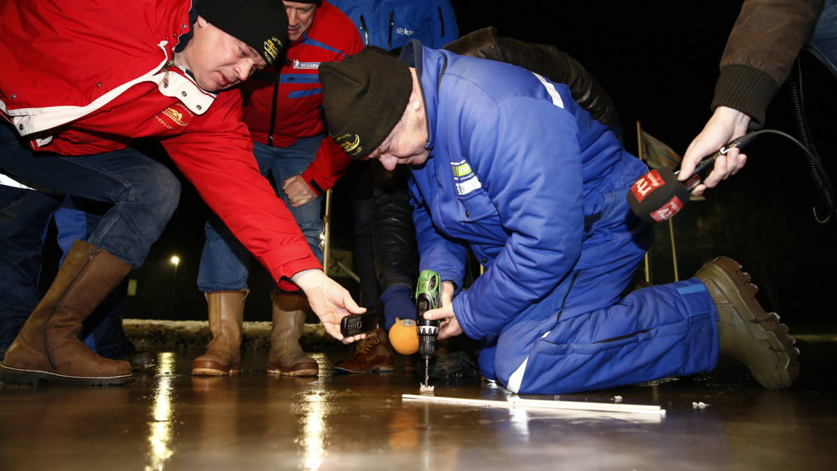 Strenge vorst in Noordoost-Groningen