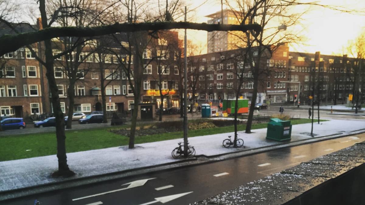 In het hele land waarschuwing voor gladheid In het hele land waarschuwing voor gladheid
