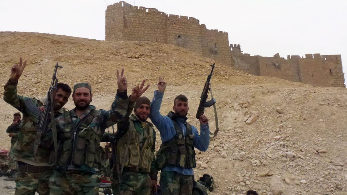 Syrisch Leger Herovert Deel Palmyra Op IS