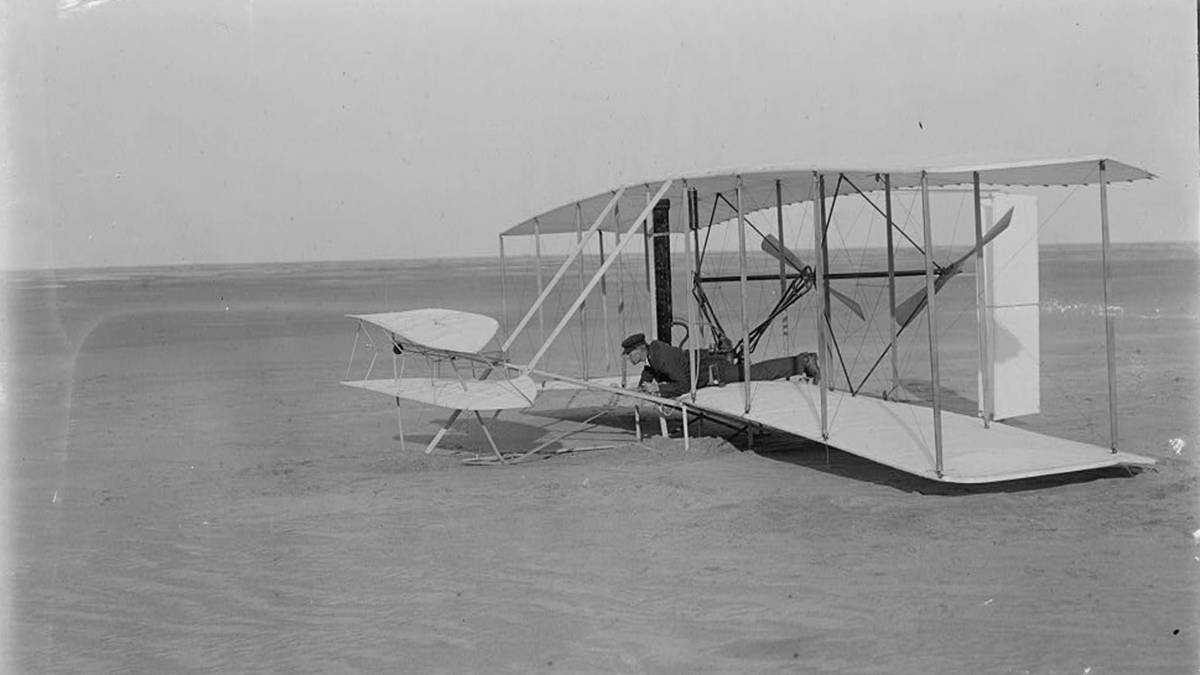Vliegtuigpatent gebroeders Wright teruggevonden