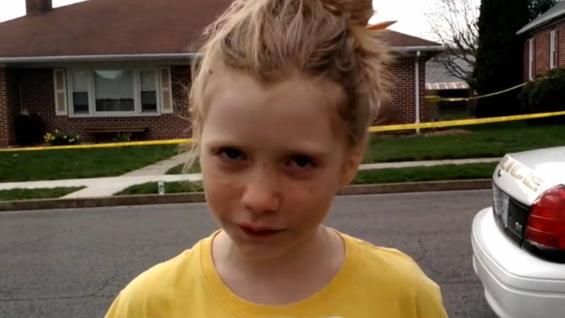 Hilde (9) doet verslag van moord