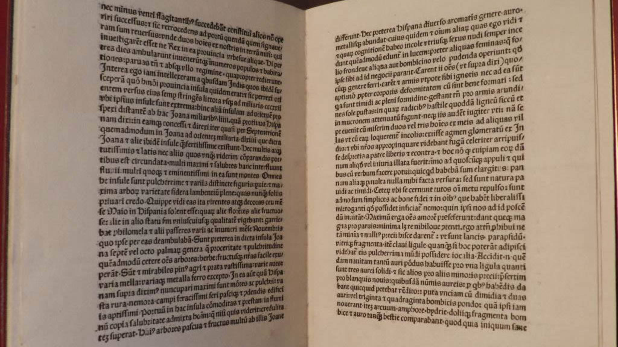 Italiaanse bibliotheek krijgt zeldzame brief Columbus terug