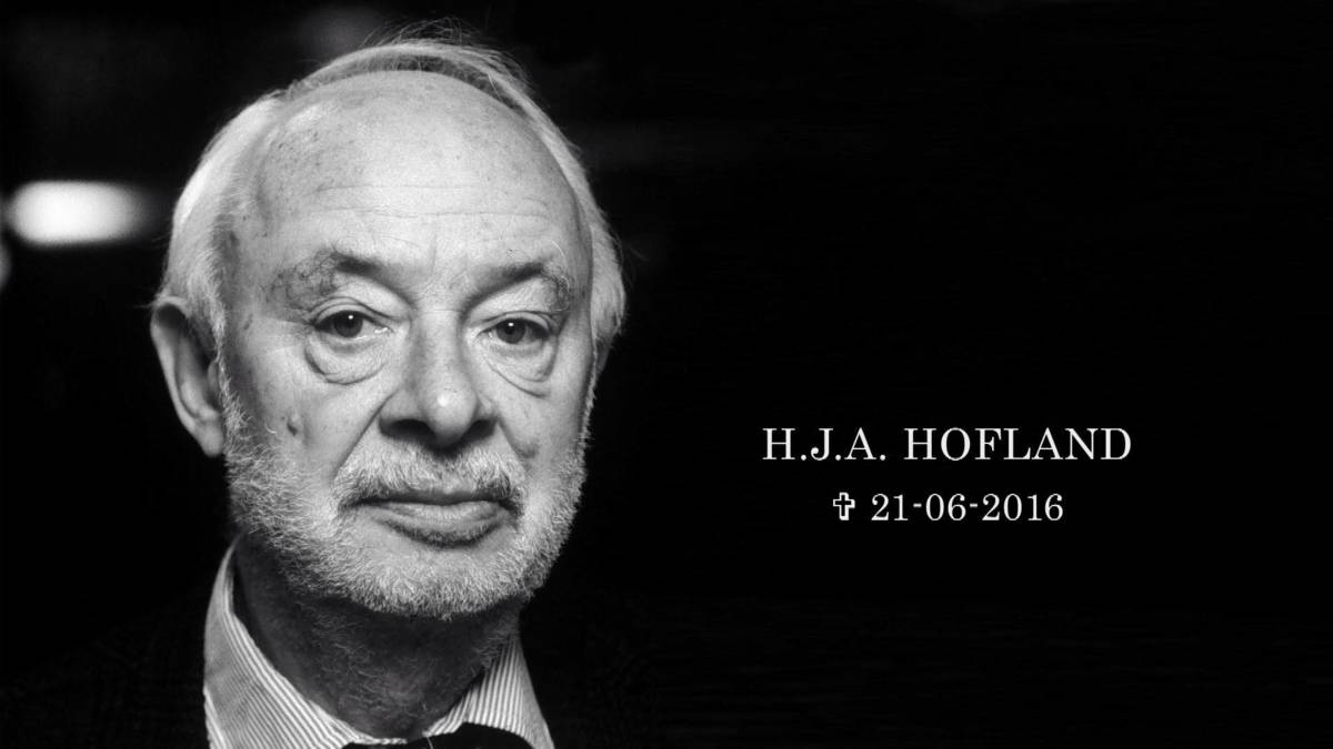 Eelco Bosch van Rosenthal interviewt H.J.A. Hofland