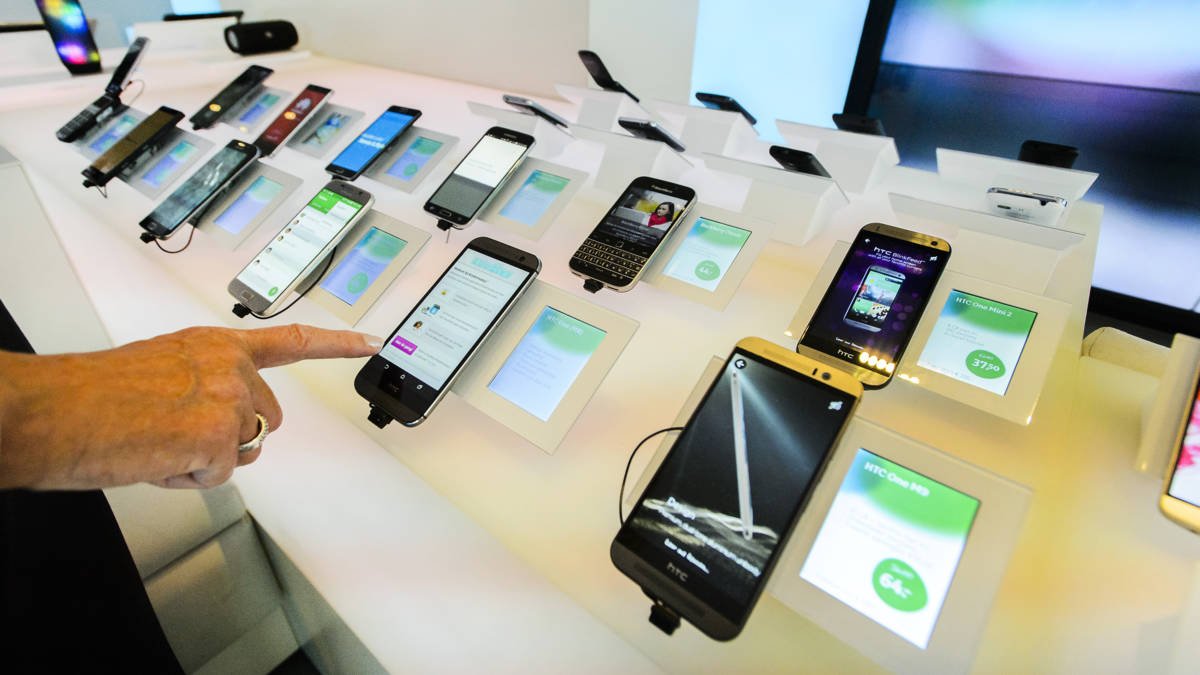 Minder mensen kiezen mobiel op afbetaling bij abonnement