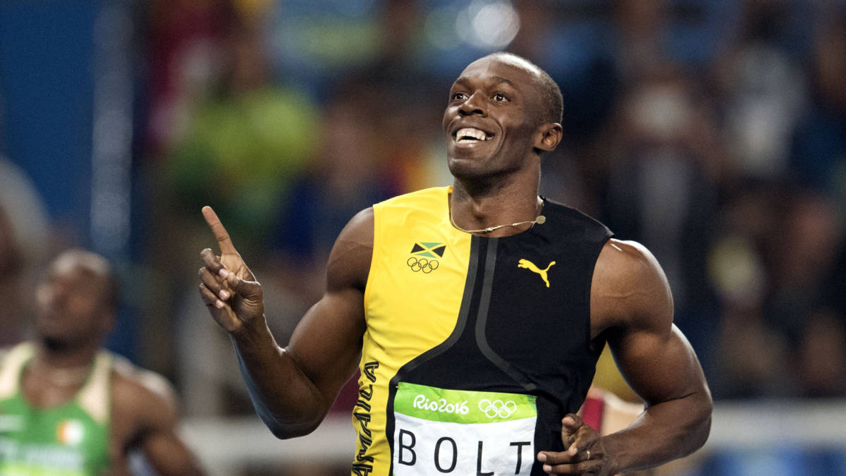 Bolt maakt trilogie op 100 meter compleet