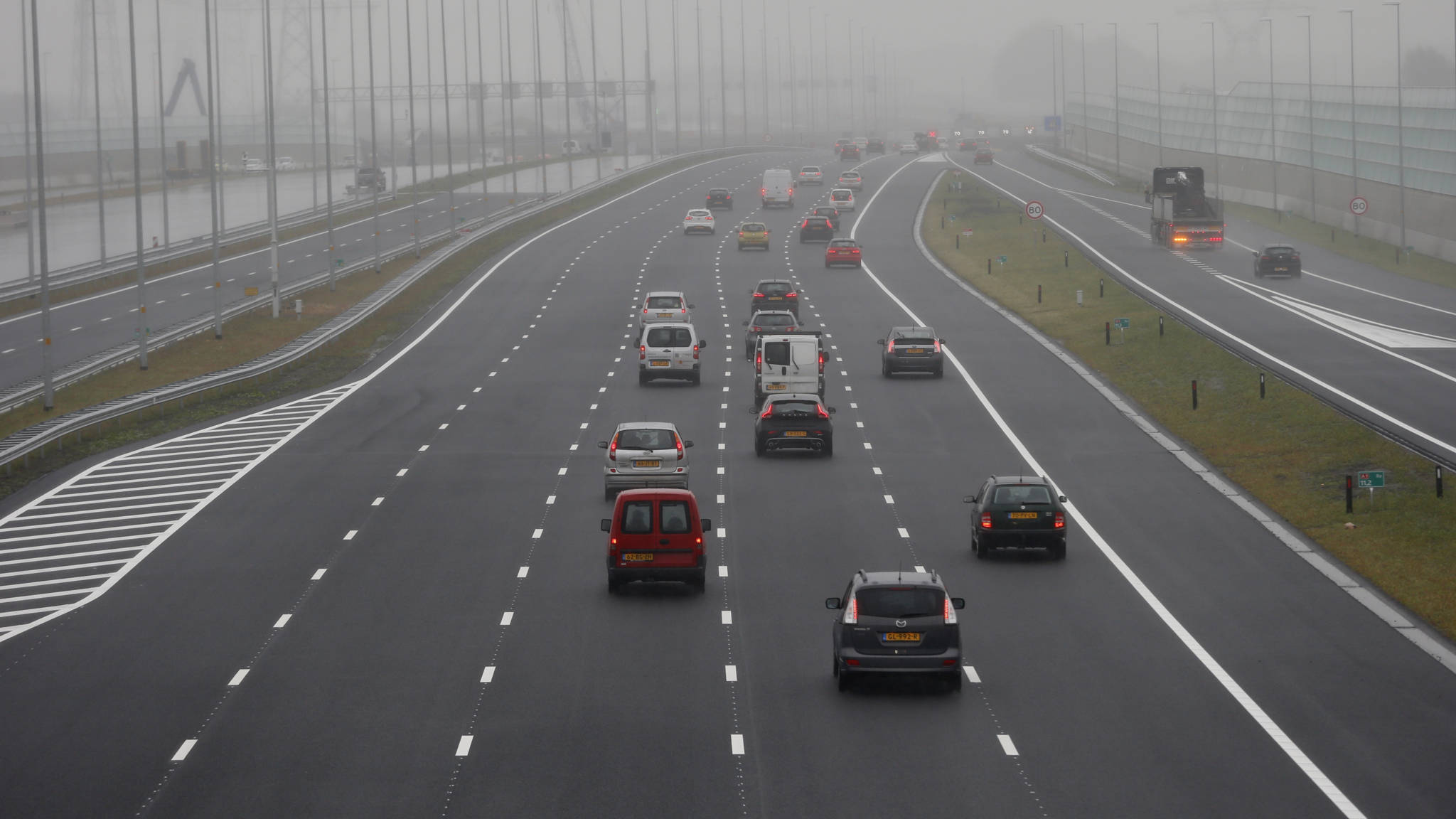 Klus Nu Echt Geklaard A1 Richting Amsterdam Weer Helemaal Open Nos