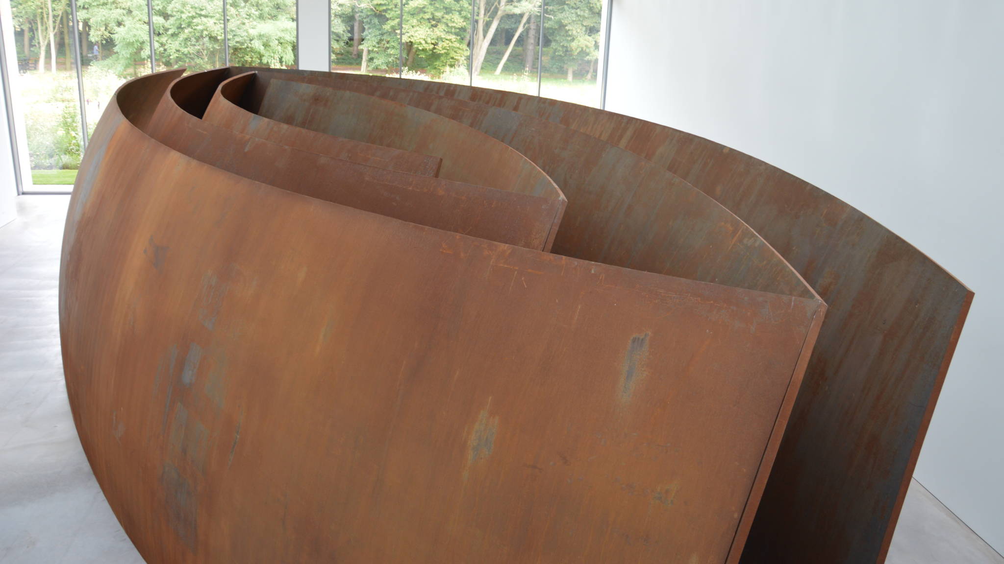 Een wandeling door het werk van Richard Serra NOS
