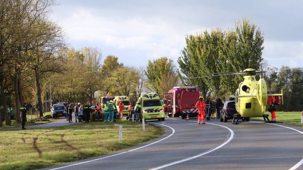 Vijfde ongeluk op N354 bij Reduzum in amper een jaar
