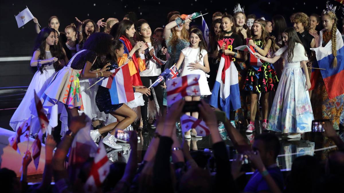 Georgië wint Junior Songfestival!