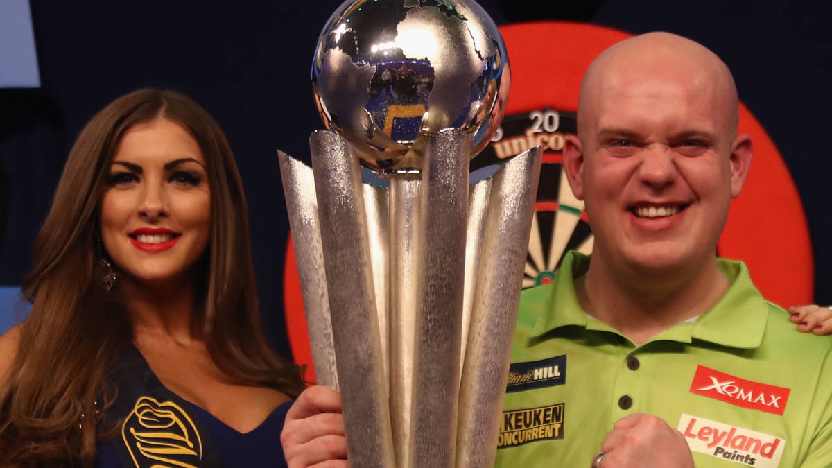 Van Gerwen op indrukwekkende wijze naar wereldtitel