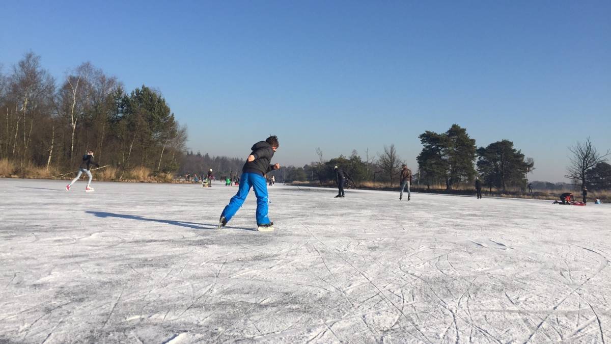 KNSB: ook vandaag niet schaatsen op natuurijs