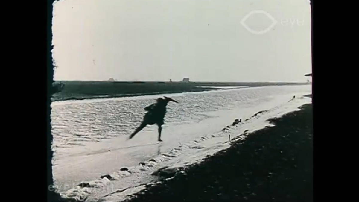 1917: Eerste beelden Elfstedentocht