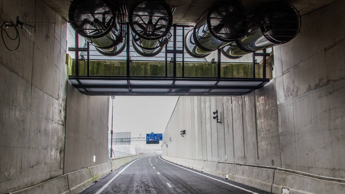Coentunnel is dit weekend dicht voor onderhoud