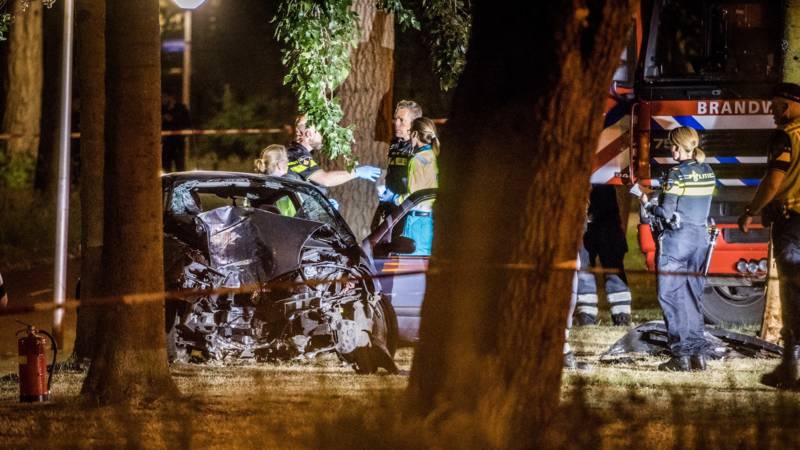 Automobilist verongelukt bij achtervolging Eindhoven. Automobilist verongelukt bij achtervolging Eindhoven.