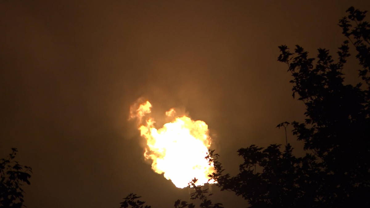 Brand bij Shell Pernis