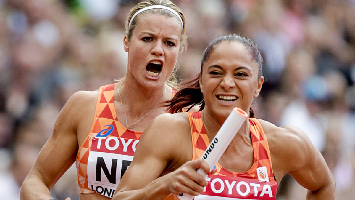 Estafettevrouwen 4x100 Naar Finale Mannen Uitgeschakeld
