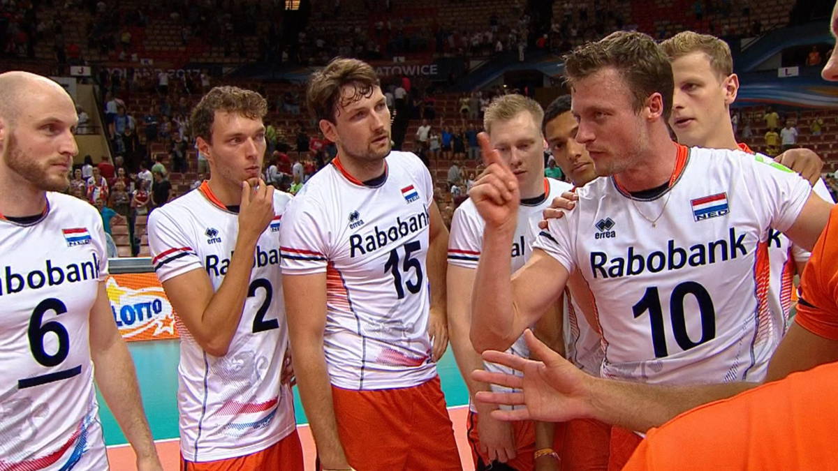 Volleybalmannen komen net tekort tegen Frankrijk