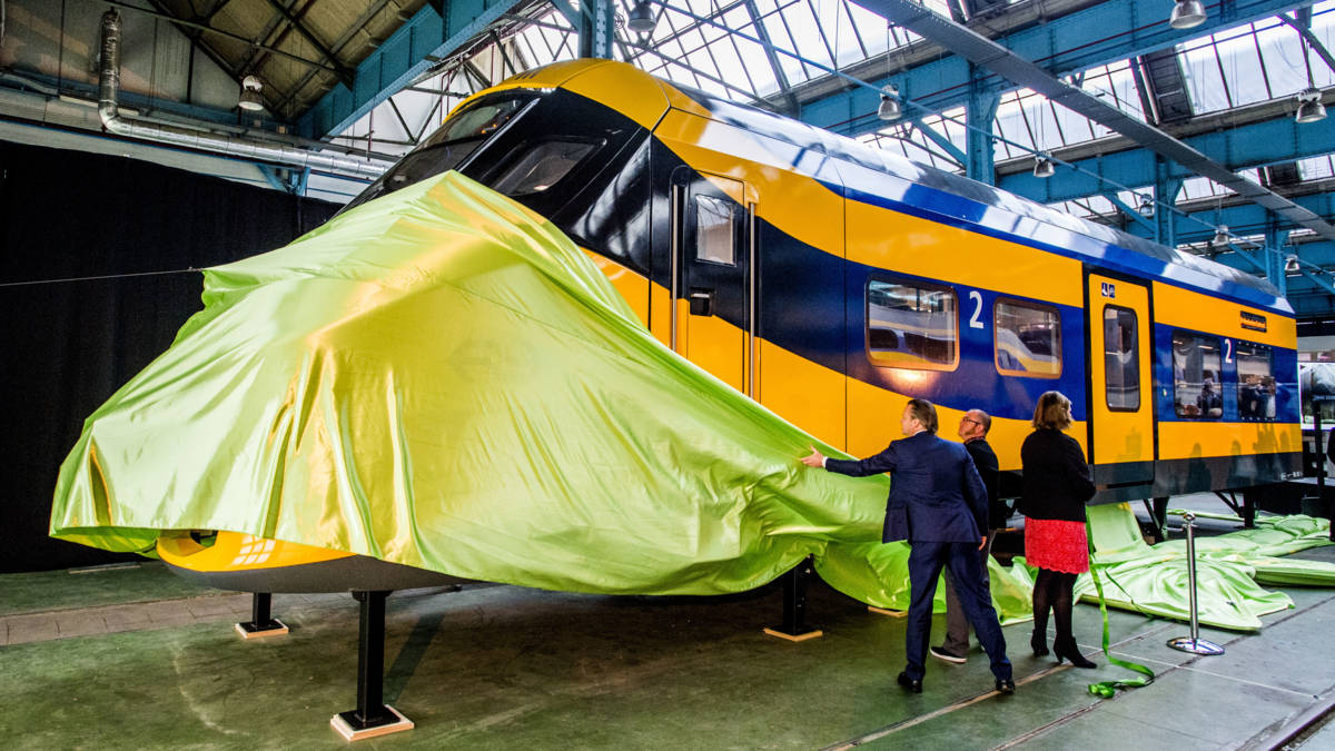 Dit is de nieuwe intercity, hij