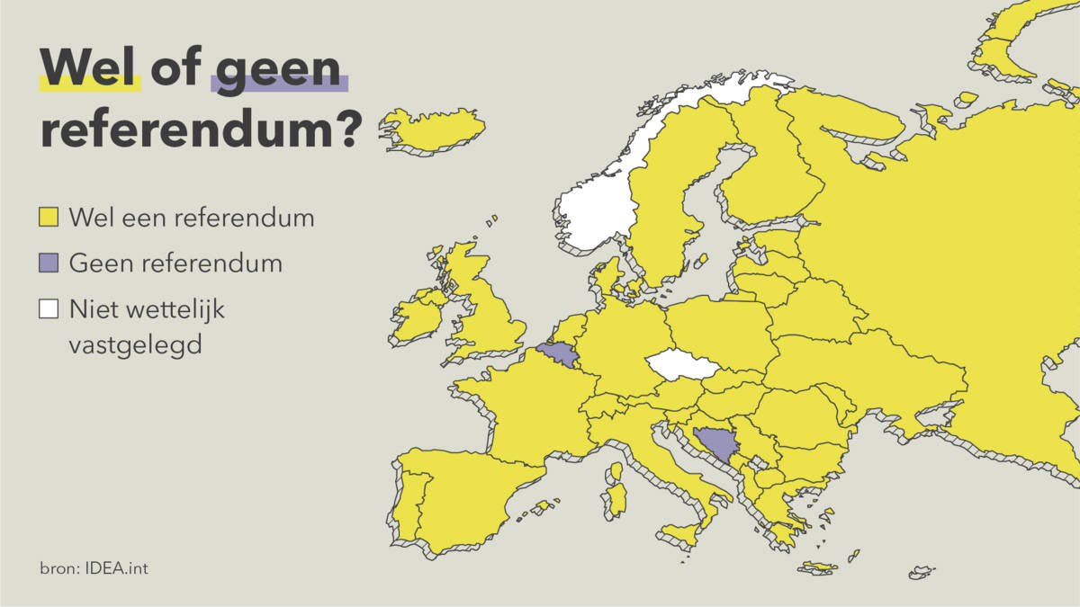 Hoe sterk is ons referendum vergeleken met andere landen? Hoe sterk is ons referendum vergeleken met andere landen?