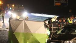 Bestuurder overleden bij ongeval op A32 Akkrum. Bestuurder overleden bij ongeval op A32 Akkrum.