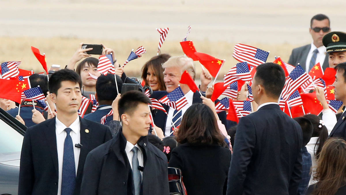 Eerste Offici le Bezoek Van Trump Aan China eerste-offici-le-bezoek-van-trump-aan-china